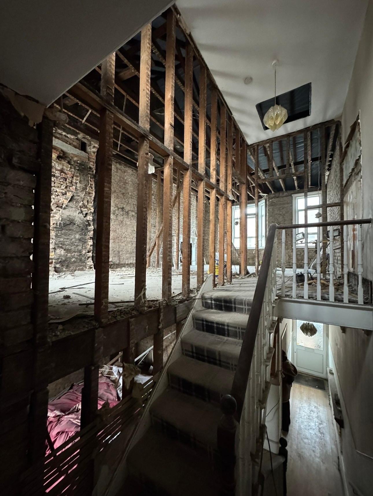 Queens Park, the works, frame 1