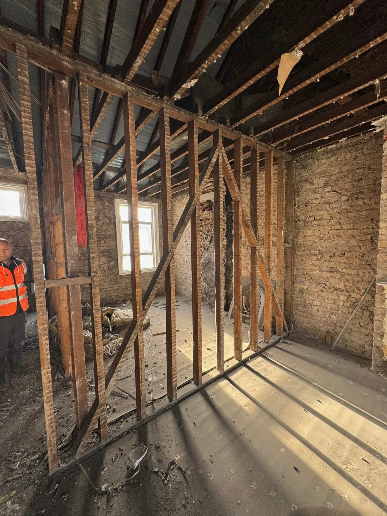 Queens Park, the works, frame 2