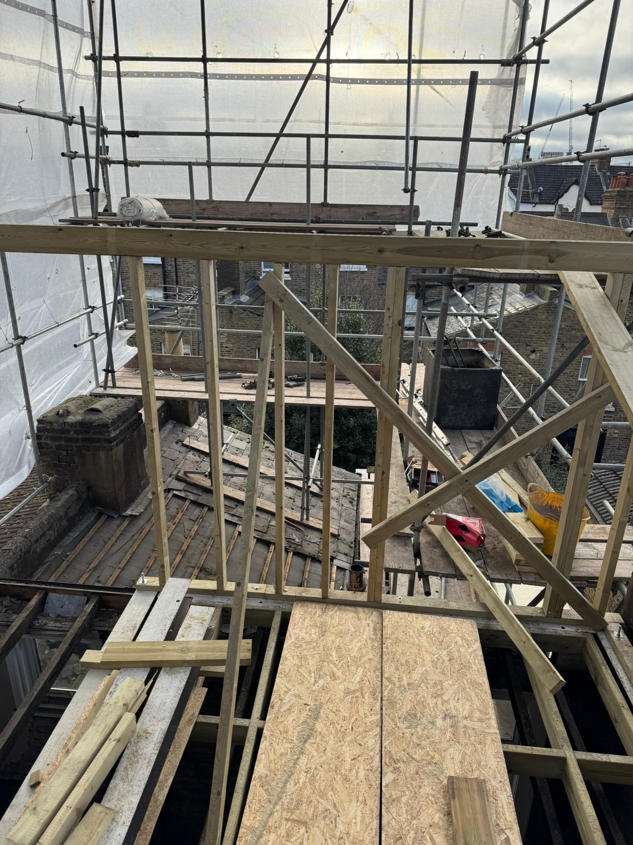 Queens Park, the works, frame 4