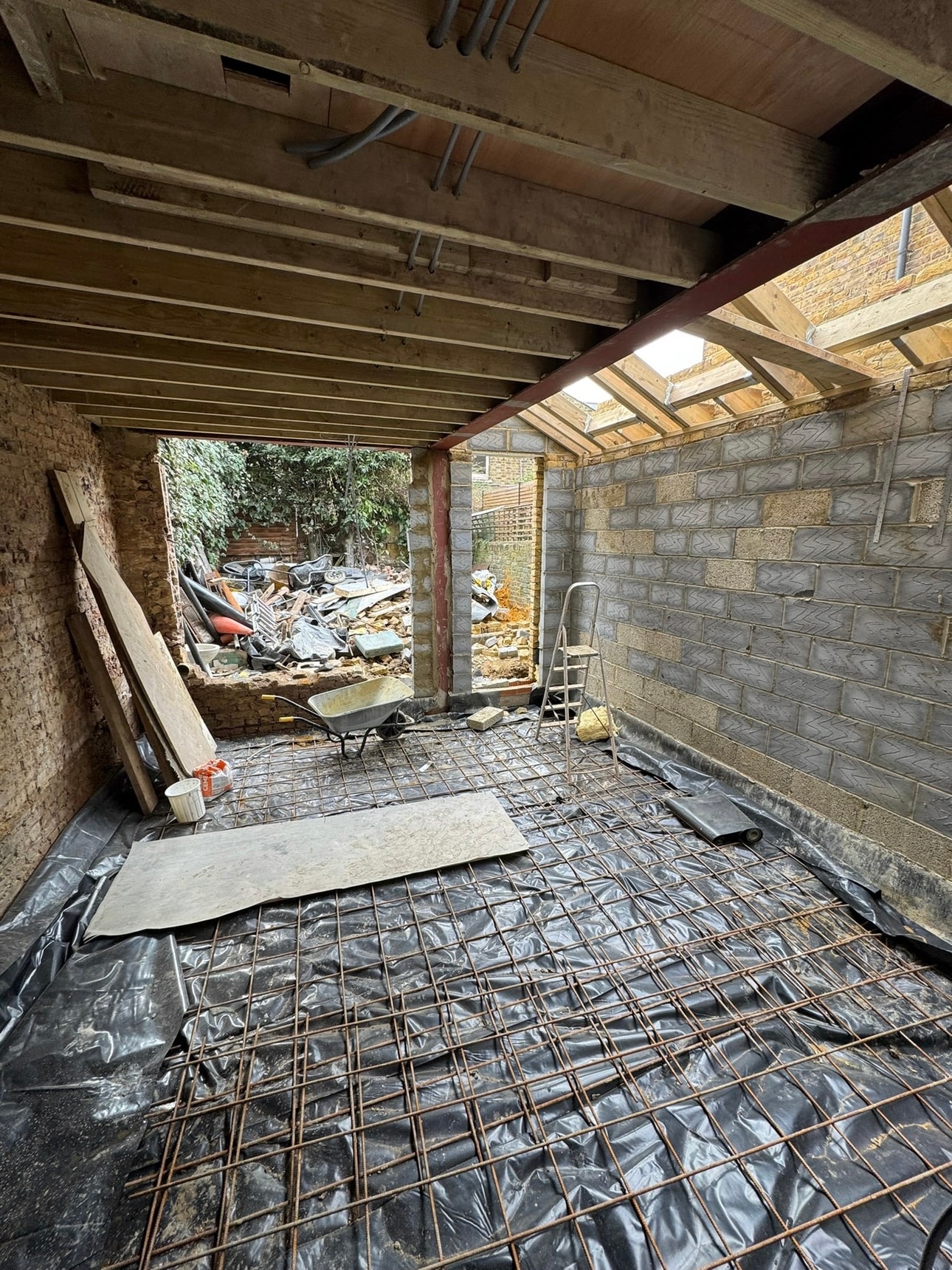 Queens Park, the works, frame 6