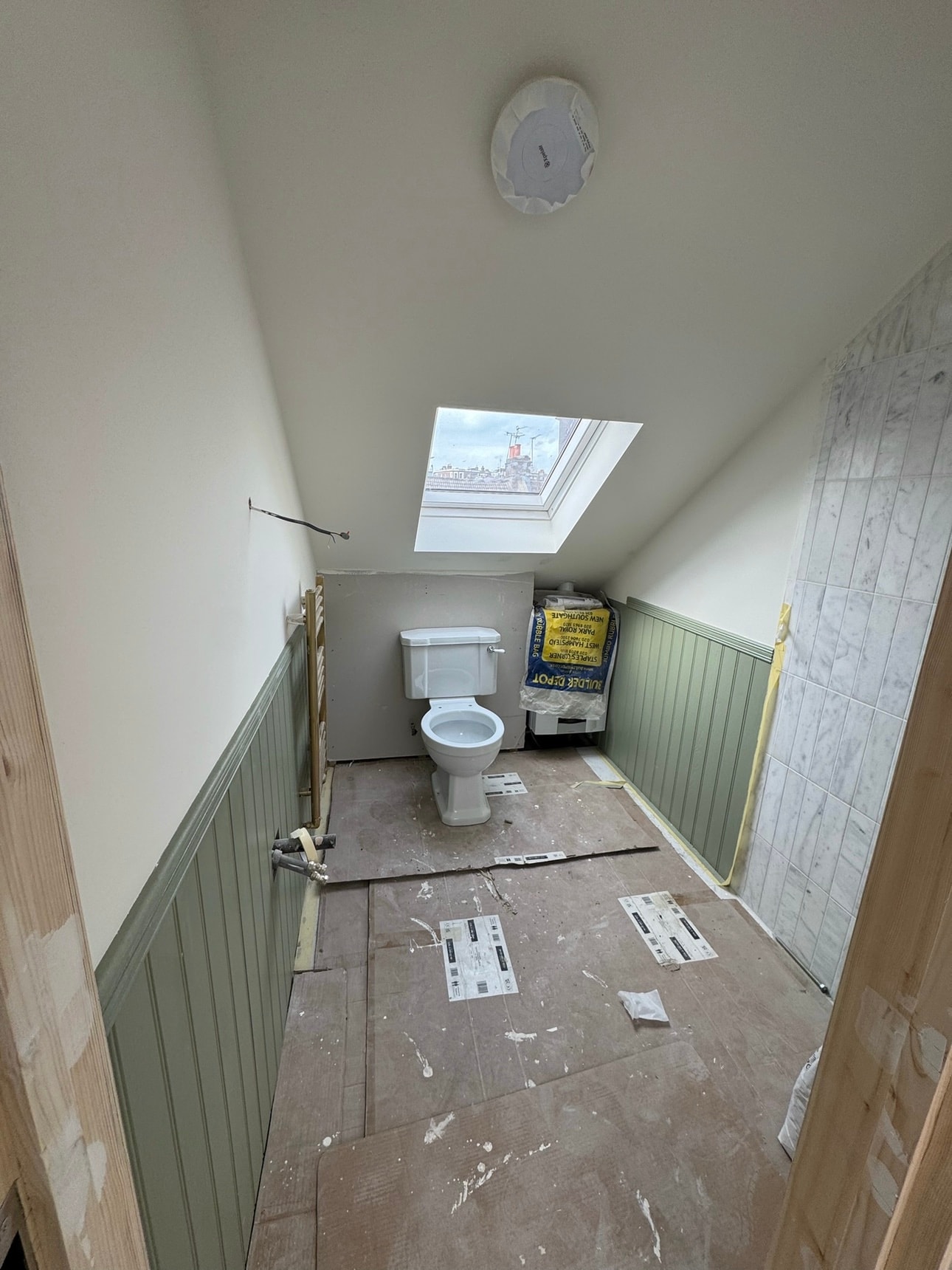 Queens Park, the works, frame 8