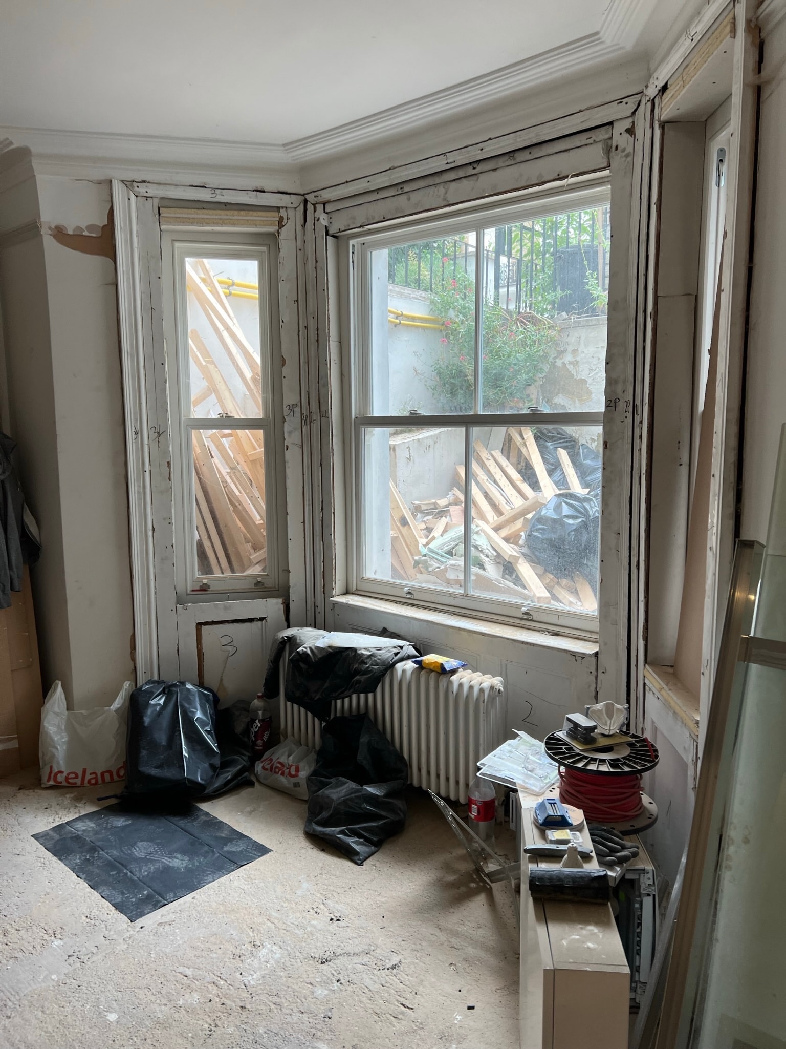 Queens Park, the works, frame 8