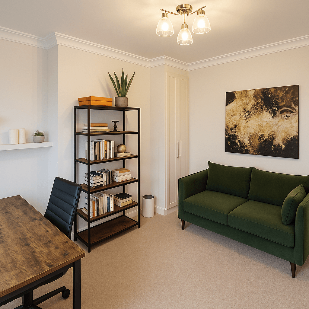 Bedroom, material study