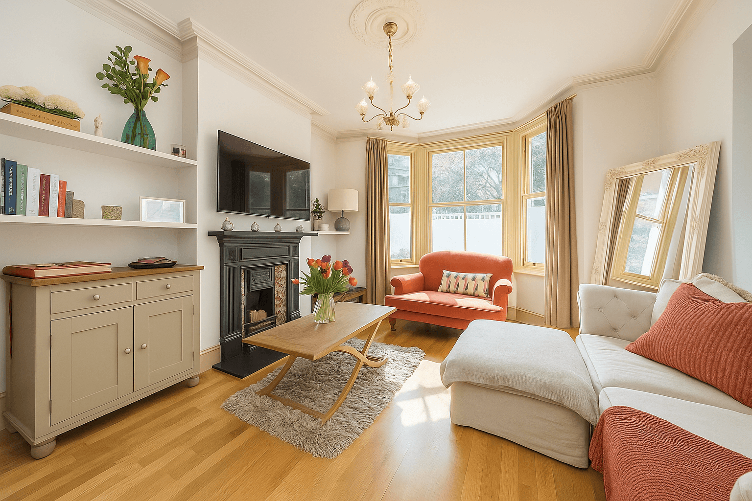 Proposed living room, atmosphere study